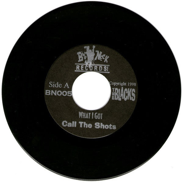 The Blacks (4) : Call The Shots (7", EP)