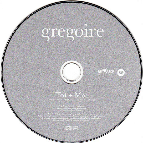 Grégoire (3) : Toi + Moi (CD, Album)