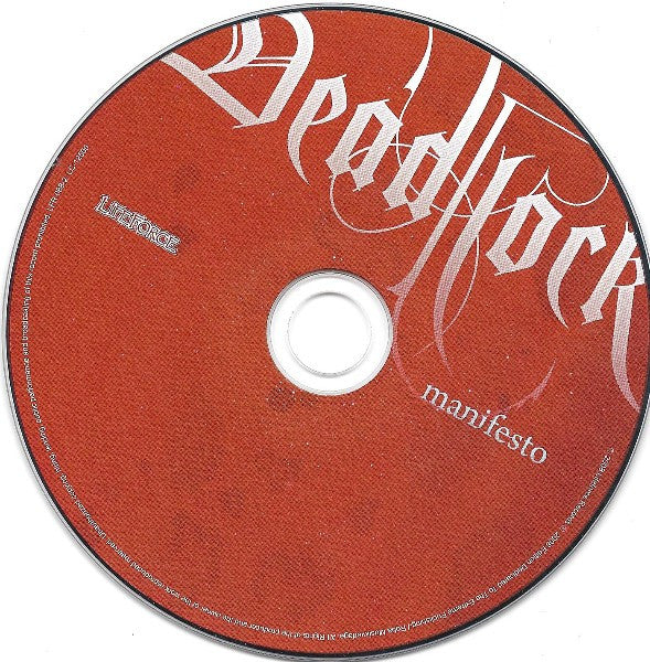 Deadlock (3) : Manifesto (CD, Album)
