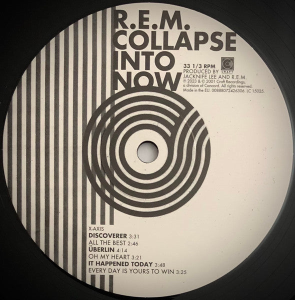 R.E.M. : Collapse Into Now (LP, Album, RE, 180)
