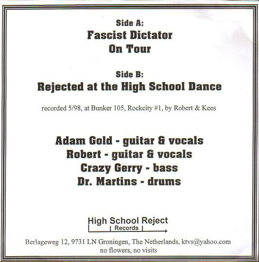 The Hot Pockets : Rejected #3 (7")