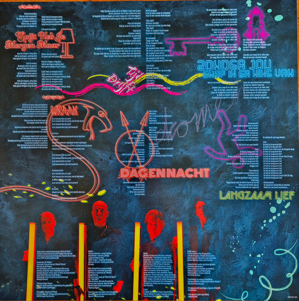 Bløf : In Het Midden Van Alles (LP, Album, Ltd, Num, RE, Tra)