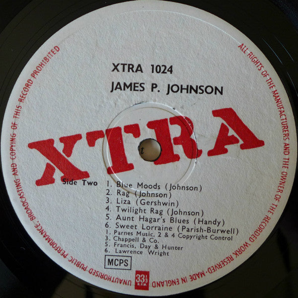 James Price Johnson : James P Johnson (LP, Comp)