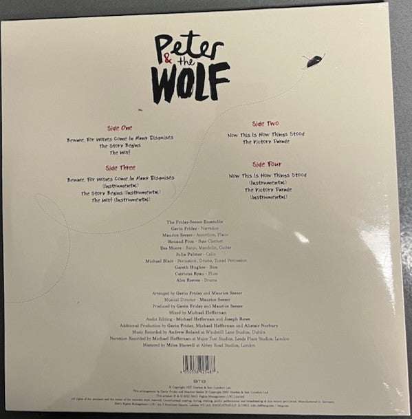 Gavin Friday, The Friday-Seezer Ensemble : Peter And The Wolf (Original Soundtrack) (2xLP)