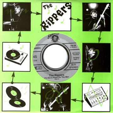 The Rippers (2) : It's Not A Place For The Men (7", Single)