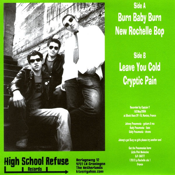 The Pneumonias : The Pneumonias (7")