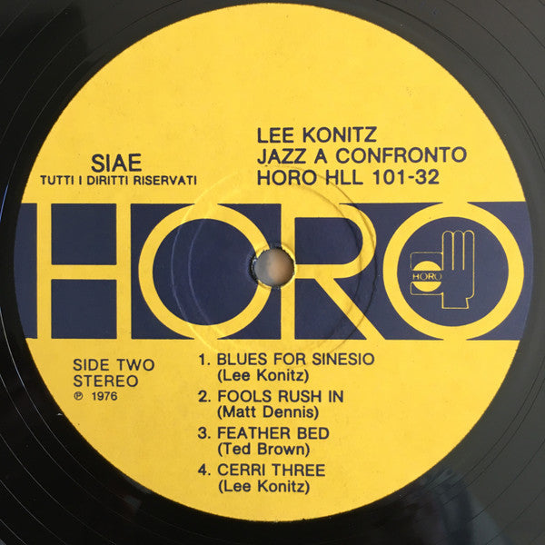 Lee Konitz : Jazz A Confronto 32 (LP, Album)
