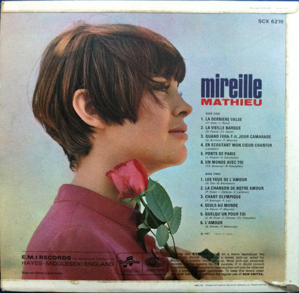 Mireille Mathieu : Mireille Mathieu (LP, Album, RP)