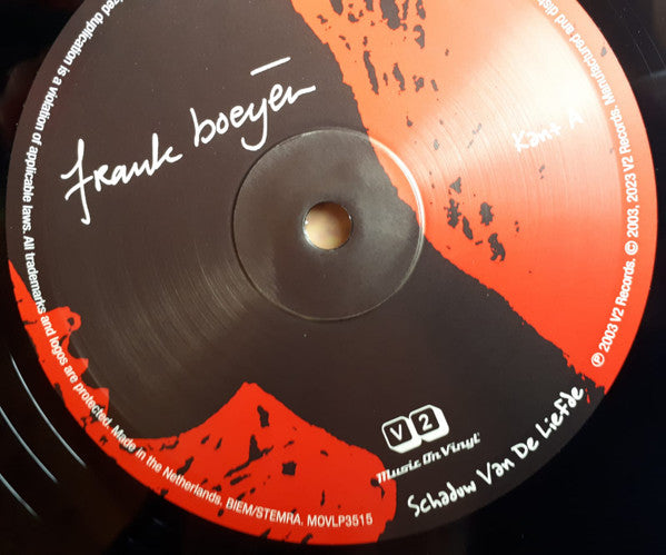 Frank Boeijen : Schaduw Van De Liefde (LP, Album, RE)
