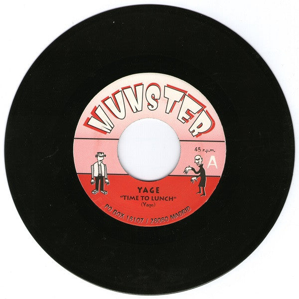 Yage (3) Con Lee Robinson (2) : Time To Lunch / Quantity Theory Of Insanity (7", Single)