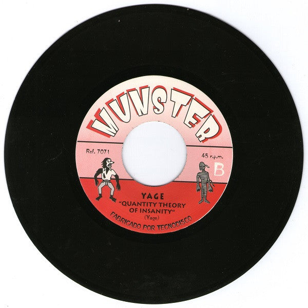 Yage (3) Con Lee Robinson (2) : Time To Lunch / Quantity Theory Of Insanity (7", Single)