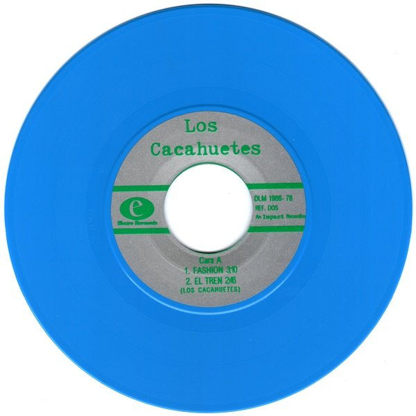 Kenny Harpers / Los Cacahuetes : Kenny Harpers / Los Cacahuetes (7", EP, Blu)
