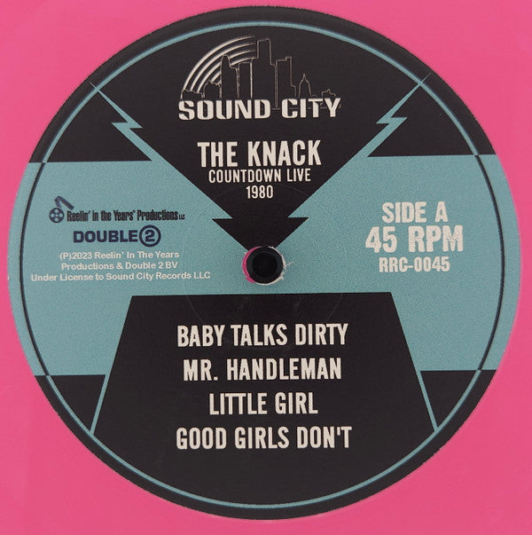 The Knack (3) : Countdown Live 1980 (12", RSD, Ltd, Pin)