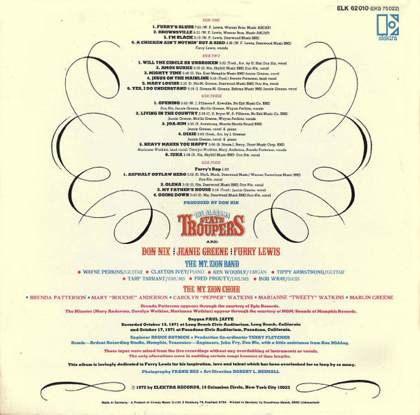 The Alabama State Troupers : The Alabama State Troupers Road Show (2xLP, Album)