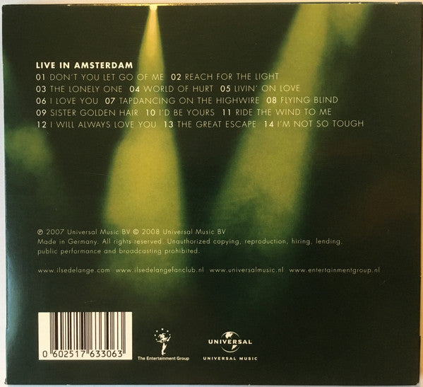 Ilse DeLange : Live (CD, Album, RE, Sli)