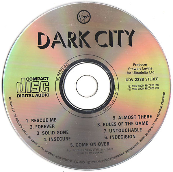 Dark City (2) : Dark City (CD, Album)