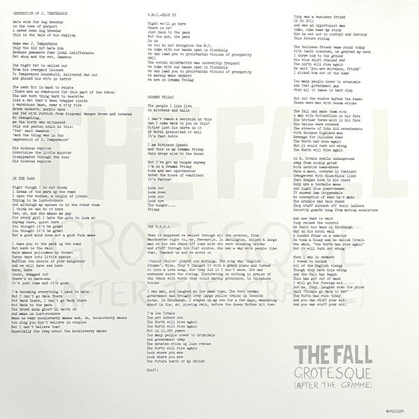 The Fall : Grotesque (After The Gramme) (LP, Album, Ltd, Num, RE, Yel)
