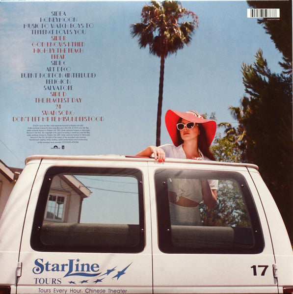 Lana Del Rey : Honeymoon (2xLP, Album, RE, RP)