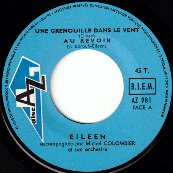 Eileen (2) : Une Grenouille Dans Le Vent (7", EP)