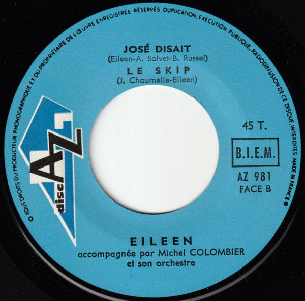 Eileen (2) : Une Grenouille Dans Le Vent (7", EP)