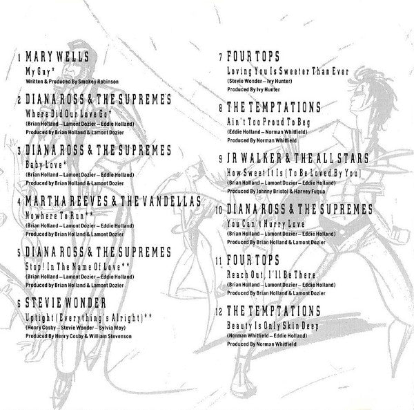 Various : Motown Hits Of Gold Volume 1 (CD, Comp)