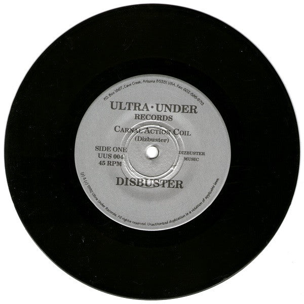 Dizbuster : Carnal Action Coil / Lonely Child (7", Single)