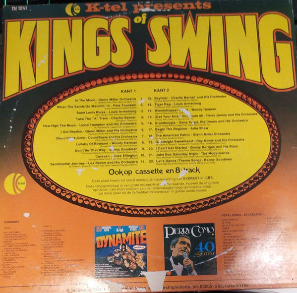 Various : Kings Of Swing (LP, Comp)