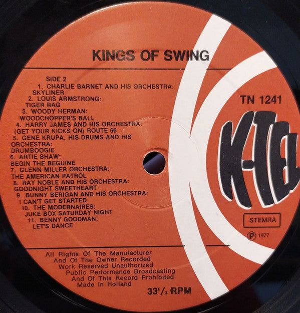 Various : Kings Of Swing (LP, Comp)
