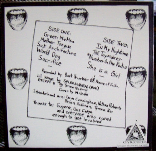 Splendorhead : Mirth (LP, Album)