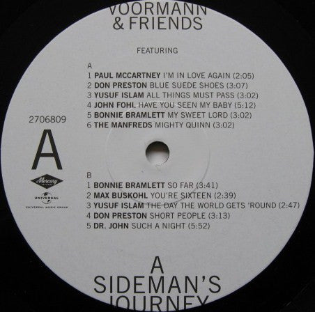 Voormann & Friends : A Sideman's Journey (LP, Album, Ltd)