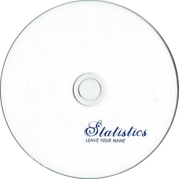 Statistics : Leave Your Name (CD, Album)