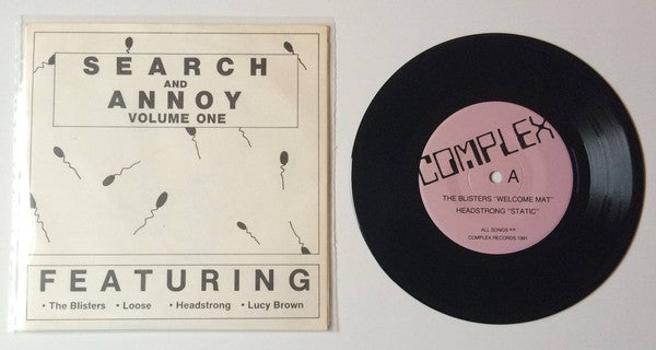 Various : Search And Annoy: Volume One (7", Comp)