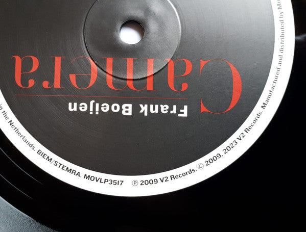 Frank Boeijen : Camera (LP, Album, RE)