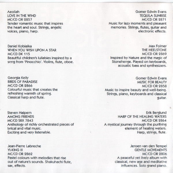 Various : New Age Music Vol. 2 (CD, Comp)