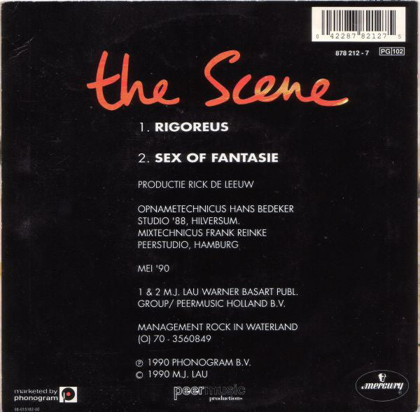 The Scene (2) : Rigoreus (7", Single, Lar)