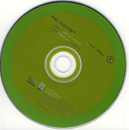 No Doubt : Hey You! (CD, Single)