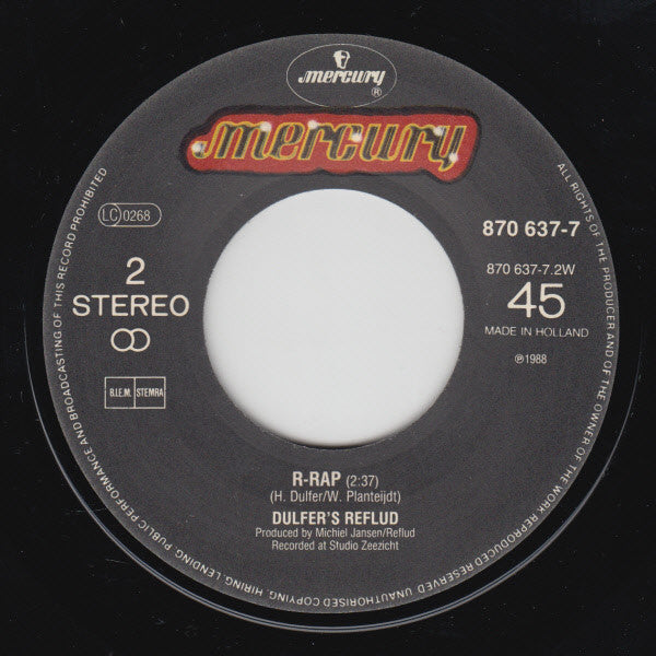 Dulfer's Reflud : High Noon (7")