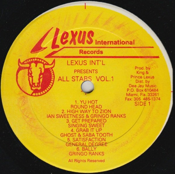 Various : All Stars Volume One (LP, Comp)