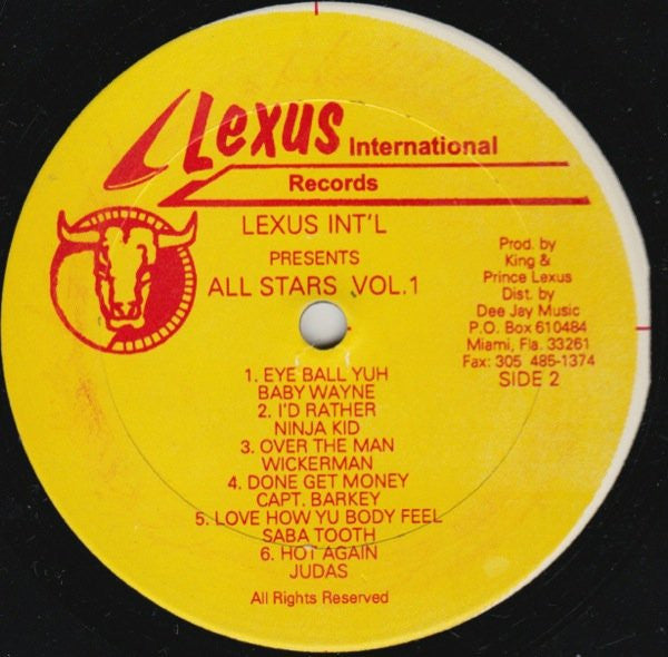 Various : All Stars Volume One (LP, Comp)