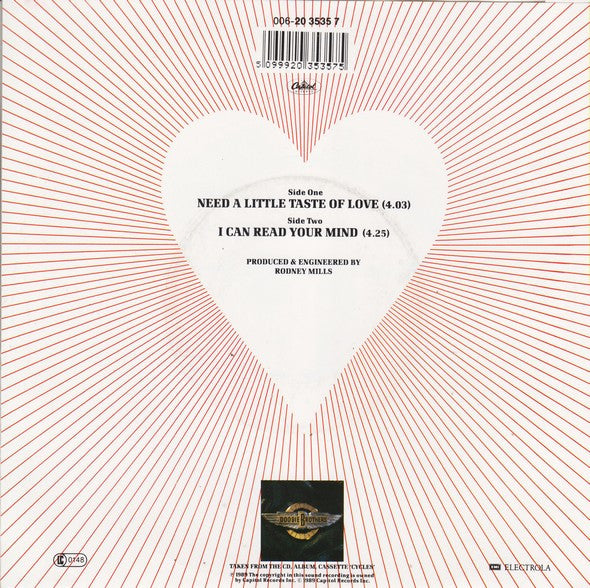 The Doobie Brothers : Need A Little Taste Of Love (7", Single)