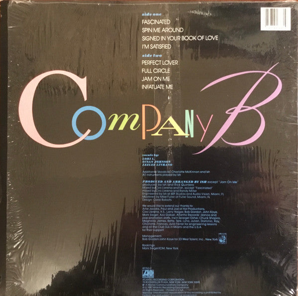 Company B : Company B (LP, Album, SP )