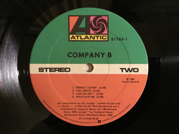 Company B : Company B (LP, Album, SP )