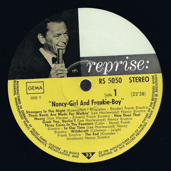 Nancy Sinatra & Frank Sinatra : Frankie Boy & Nancy Girl (LP, Comp, Exp)