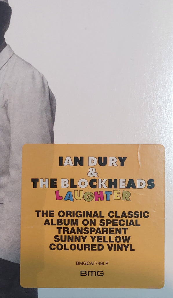 Ian Dury And The Blockheads : Laughter (LP, Album, RE, Yel)
