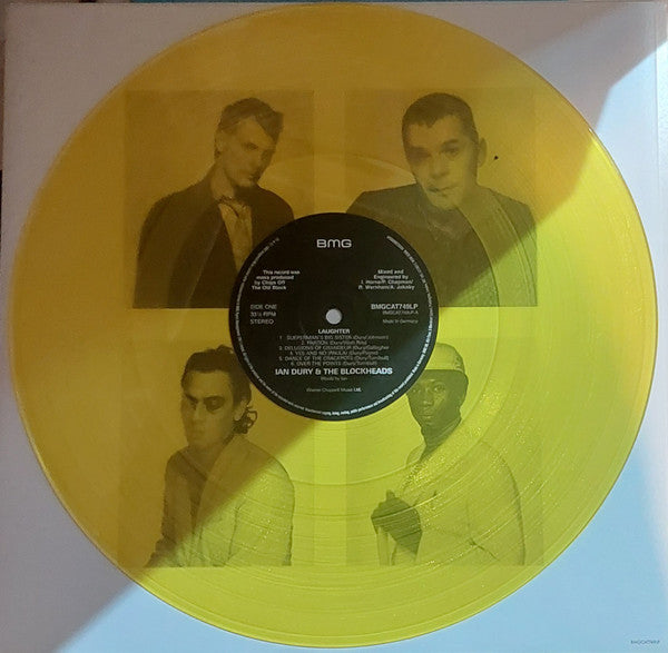 Ian Dury And The Blockheads : Laughter (LP, Album, RE, Yel)