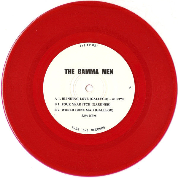 Gamma Men : Blinding Love (7", EP, Red)