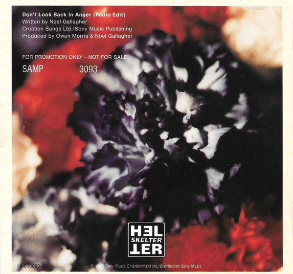 Oasis (2) : Don't Look Back In Anger (CD, Single, Promo)