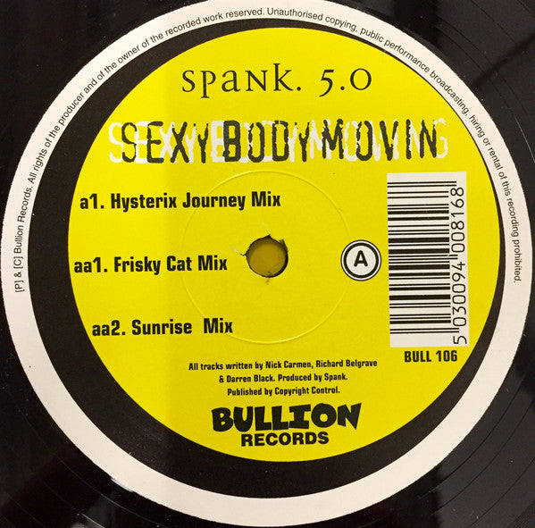 Spank 5.0 : Sexy Body Movin (12")