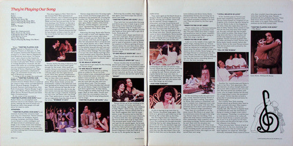 Robert Klein, Lucie Arnaz : Emanuel Azenberg Presents The Original Cast Recording "They're Playing Our Song" (LP, Album, Gat)