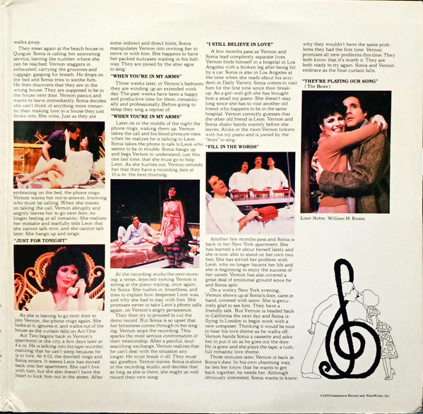 Robert Klein, Lucie Arnaz : Emanuel Azenberg Presents The Original Cast Recording "They're Playing Our Song" (LP, Album, Gat)